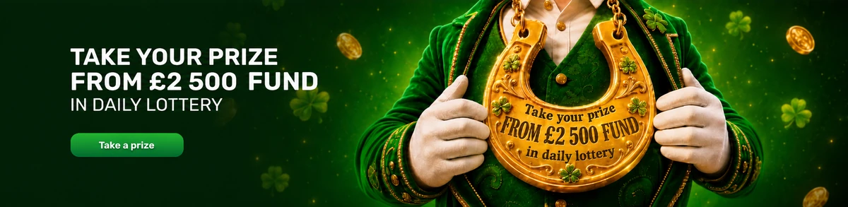 Patrick Spins daily lottery with a 2500 pound fund
