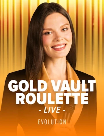 Gold Vault Roulette live table at Patrick Spins